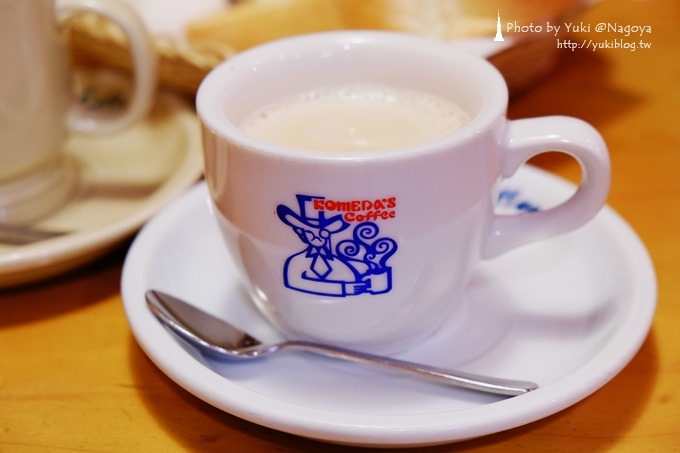 日本●名古屋┃KOMEDA's Coffee(コメダ珈琲)名古屋流早餐~吐司加紅豆泥 - yuki.tw