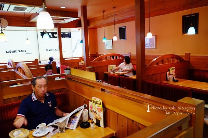 日本●名古屋┃KOMEDA's Coffee(コメダ珈琲)名古屋流早餐~吐司加紅豆泥 - yuki.tw