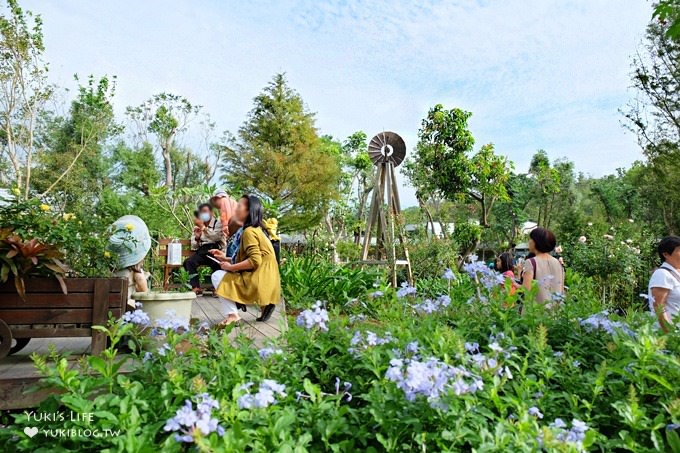 苗栗景點【雅聞香草植物工廠】免費觀光工廠玫瑰花園超夢幻×沙坑草皮孩子最愛 - yuki.tw