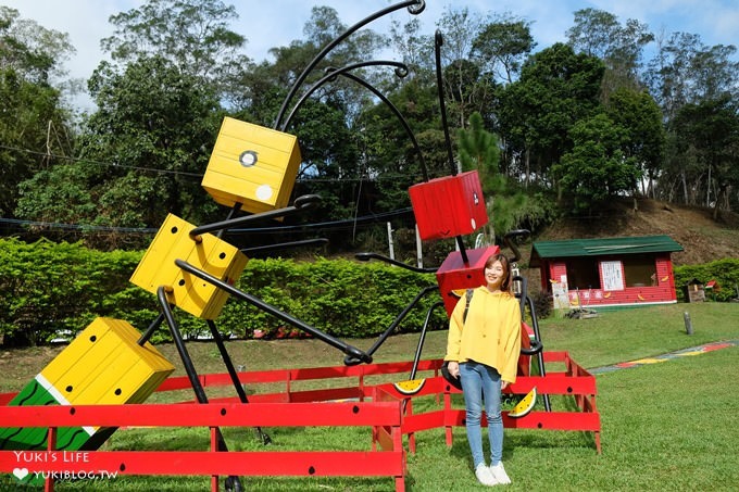 新竹北埔景點》西瓜莊園，西瓜小火車/沙坑/遊戲區/草皮大西瓜美拍去~ - yuki.tw