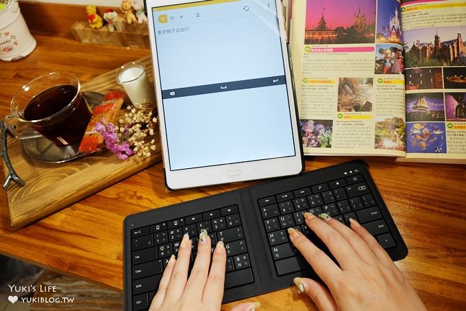 生活好物【Microsoft微軟萬用折疊式鍵盤】手機平板變身輕巧小型隨身辦公室！回信打文章更快速！ - yuki.tw