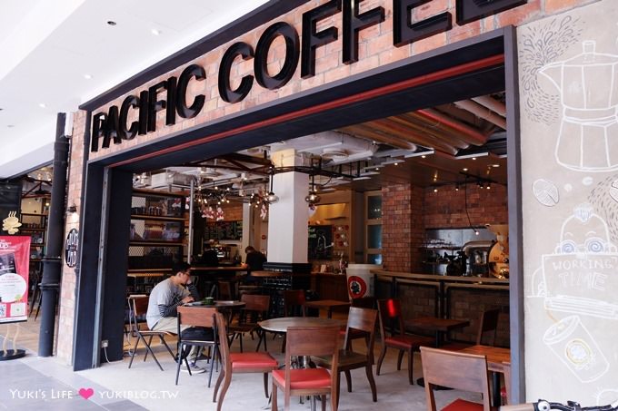 香港特色咖啡店【Pacific Coffee】空間寬敞連鎖咖啡店.綠意盎然 @銅鑼灣站 - yuki.tw