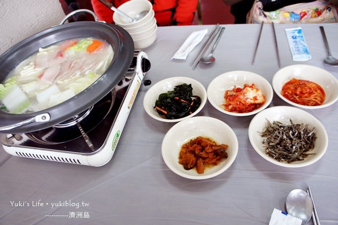 韓國濟洲島旅行【 鮑魚粥 & 石鍋拌飯 & 偕樂園童子人蔘雞】Day2吃什麼? - yuki.tw