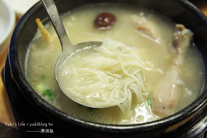 韓國濟洲島旅行【 鮑魚粥 & 石鍋拌飯 & 偕樂園童子人蔘雞】Day2吃什麼? - yuki.tw