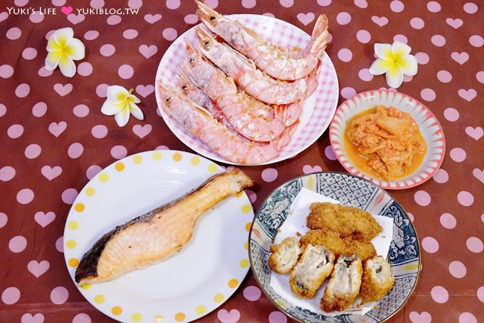 分享【宅鮮配／冷凍生鮮極速網購】南極野生生食級天使紅蝦、日本原裝XXL廣島炸牡蠣、熟成鹽麴鮭魚、顏師傅韓式明太子風味泡菜 - yuki.tw