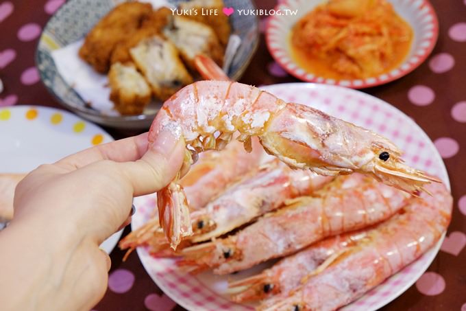 分享【宅鮮配／冷凍生鮮極速網購】南極野生生食級天使紅蝦、日本原裝XXL廣島炸牡蠣、熟成鹽麴鮭魚、顏師傅韓式明太子風味泡菜 - yuki.tw