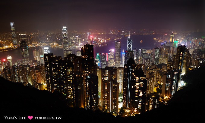 香港自由行【太平山凌霄閣夜景】摩登造型摩天台、360度觀景台 - yuki.tw