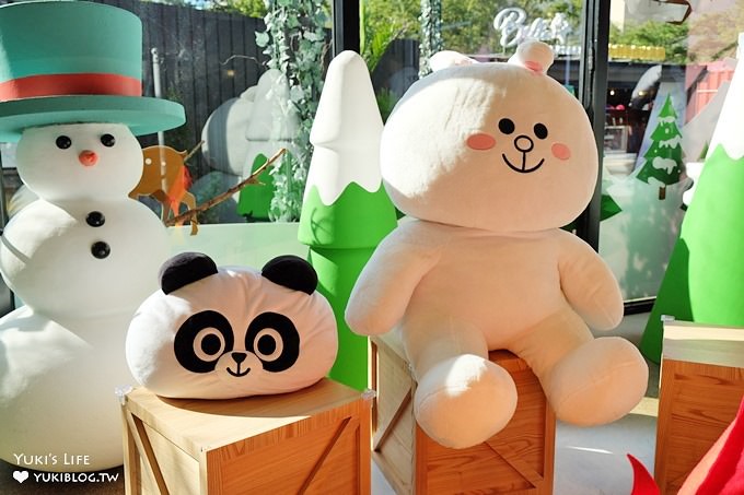 台北信義區最新打卡點【LINE FRIENDS粉甜星旅程】CHOCO粉紅體驗館×貨櫃市集×LINE FRIENDS CAFE主題館 - yuki.tw