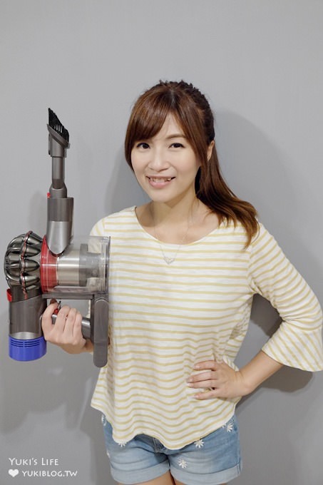 居家必備【Dyson V8 absolute+ 無線吸塵器】超強吸力×免彎腰免接電線！打掃方便好用又有效率！ - yuki.tw