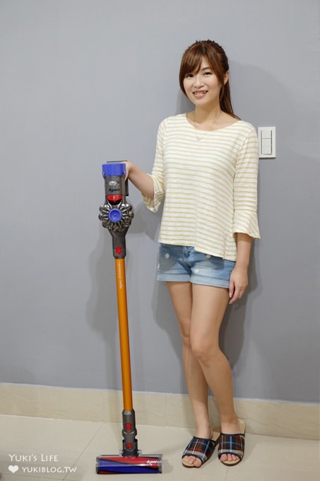 居家必備【Dyson V8 absolute+ 無線吸塵器】超強吸力×免彎腰免接電線！打掃方便好用又有效率！ - yuki.tw