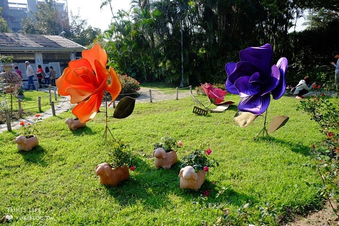 台北免費親子景點【士林官邸公園】玫瑰花園開好開滿×約會拍照下午茶好去處(捷運士林站) - yuki.tw