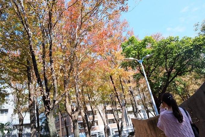 台北賞梅打卡點【志成公園】熱門梅花攝影地點×溜滑梯免費親子景點 - yuki.tw