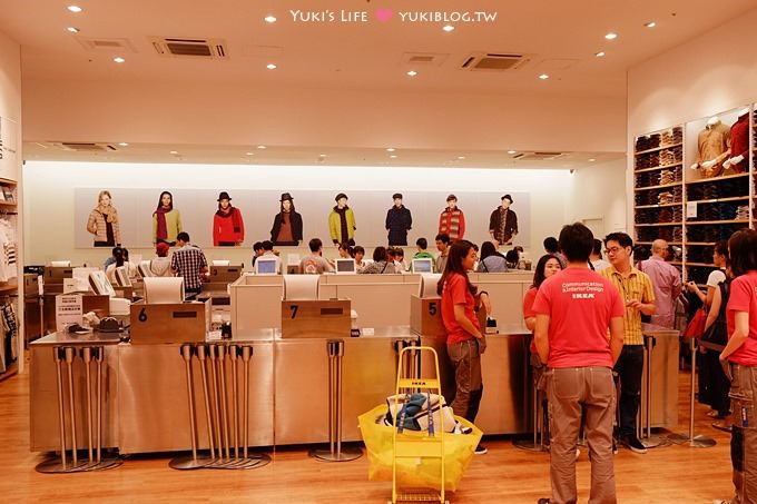 台北好店┃UNIQLO新莊中正路面店‧全台最大! 親子路線.提供推車&玩具區❤(頭前庄站) - yuki.tw