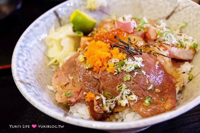 台中西屯區【神川吞日式料理】高人氣炙燒和牛丼、豪華雙炙海陸丼、海鮮丼～也有商業午餐 - yuki.tw