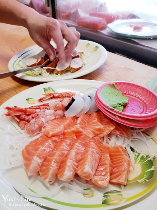 基隆美食【榮生魚片】必吃平價海產老饕推薦新鮮美味(和平島玩水順遊美食) - yuki.tw