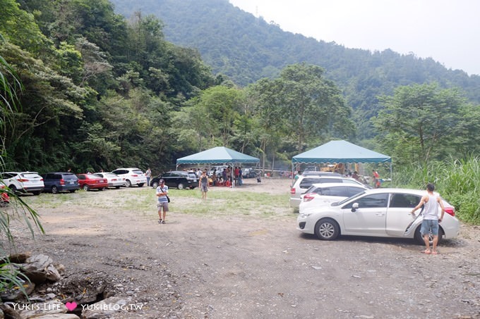 南投埔里【聽瀑營地】溪邊玩水烤肉、露營、野餐、小孩親子一日遊景點 - yuki.tw