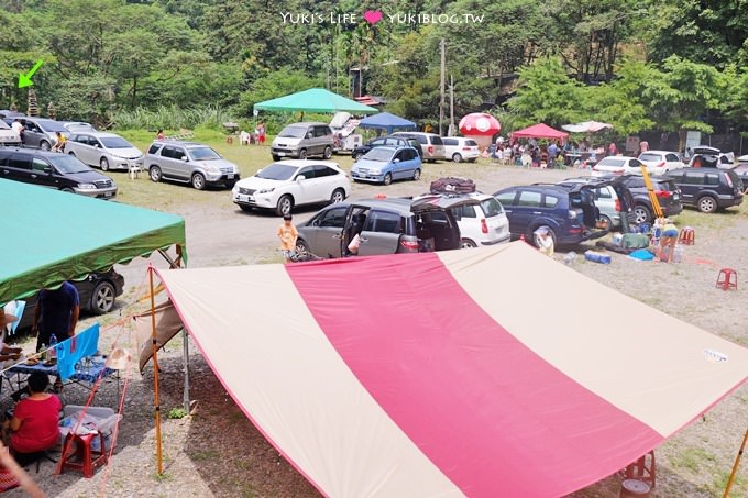 南投埔里【聽瀑營地】溪邊玩水烤肉、露營、野餐、小孩親子一日遊景點 - yuki.tw