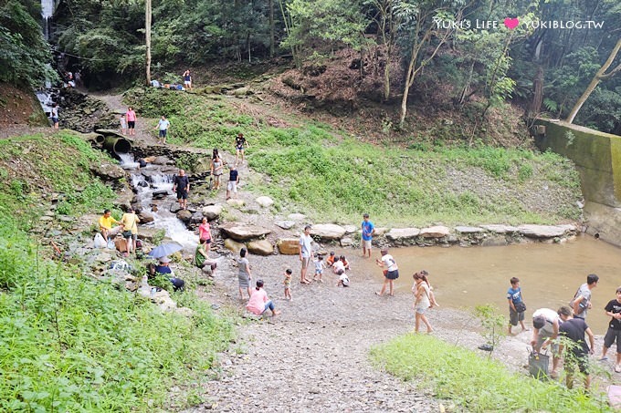 南投埔里【聽瀑營地】溪邊玩水烤肉、露營、野餐、小孩親子一日遊景點 - yuki.tw