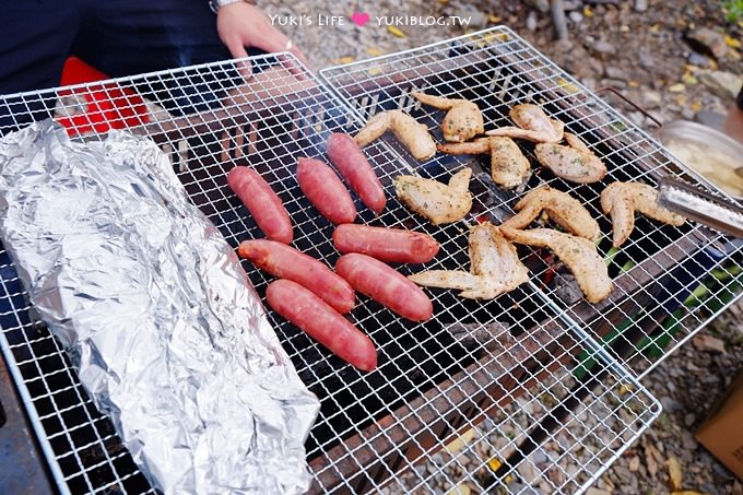 南投埔里【聽瀑營地】溪邊玩水烤肉、露營、野餐、小孩親子一日遊景點 - yuki.tw