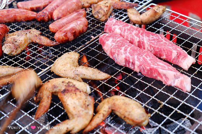 南投埔里【聽瀑營地】溪邊玩水烤肉、露營、野餐、小孩親子一日遊景點 - yuki.tw