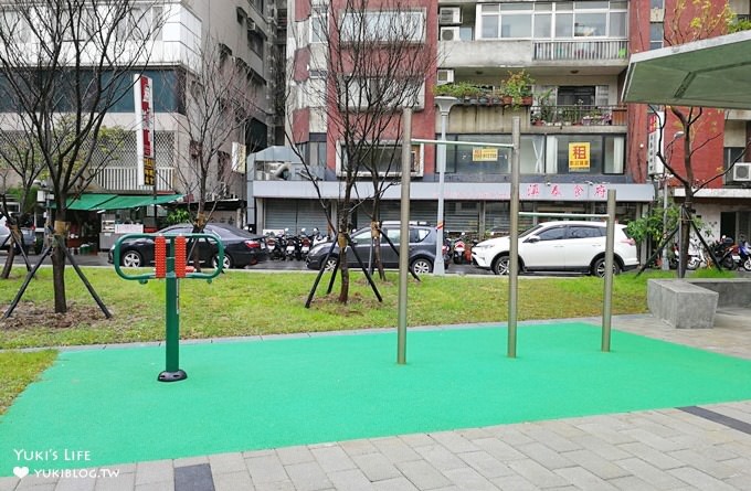 台北景點【敦仁公園】警察局意象沙坑溜滑梯×都市特色公園遊戲場(台北捷運景點) - yuki.tw