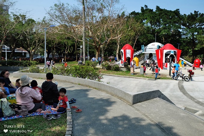 台北免費親子景點【青年公園】最新太空堡壘沙坑溜滑梯×萬華故事館×萬華親子館~遊玩攻略地圖! - yuki.tw