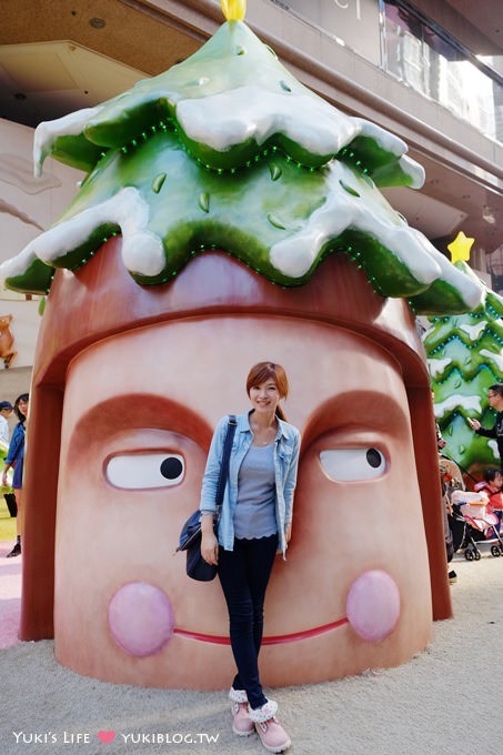 【2013香港聖誕節】繽紛冬日節@銅鑼灣‧時代廣場「趣怪森林」