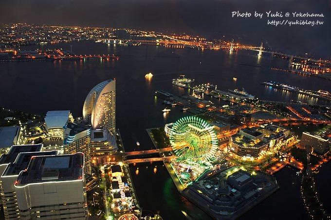 2013日本┃橫濱Yokohama Landmark Tower地標塔❤港未來區夜景